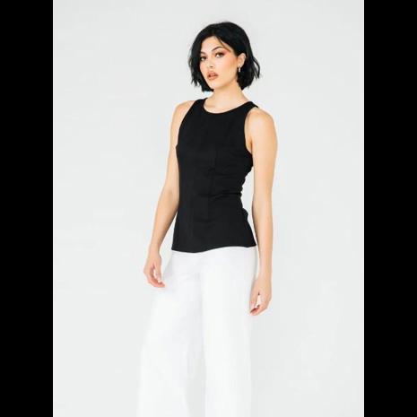 (24) Nwt Chloe Kristyn Jenni Ponte Tank, Xl